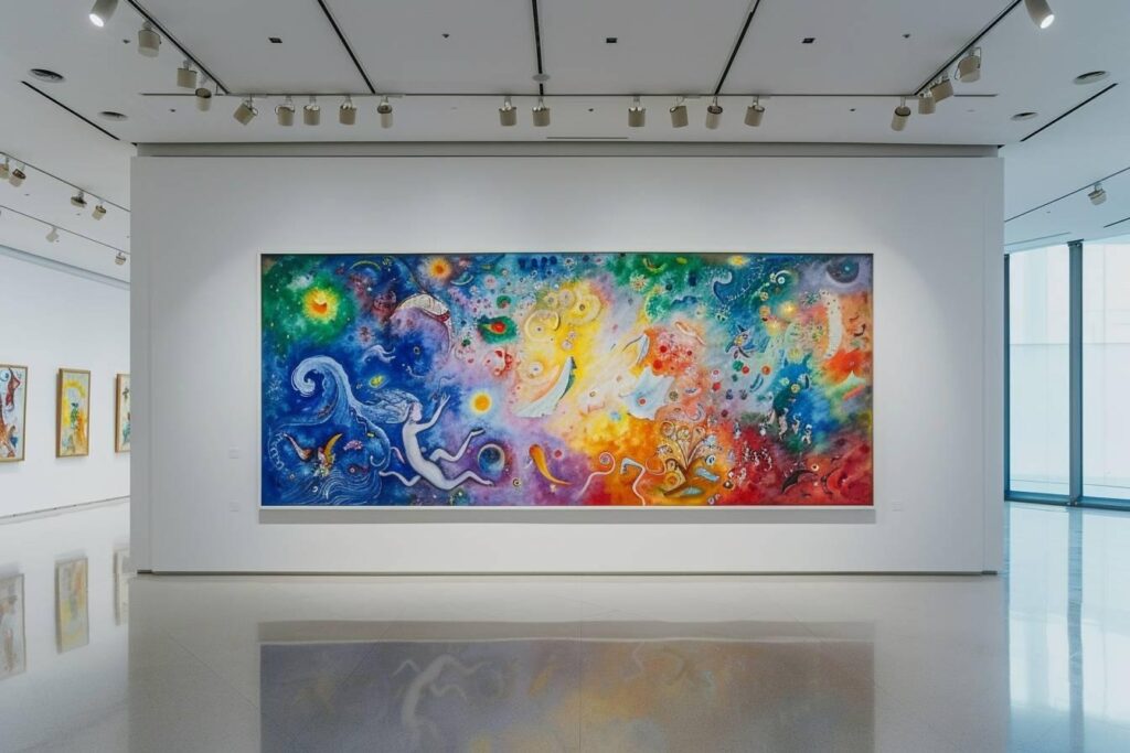 La couleur et la lumière dans l'art de Chagall : exploration de son univers coloré et vibrant