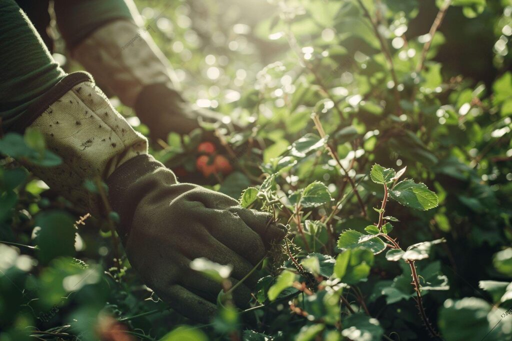 Comment couper et éliminer les ronces naturellement : techniques efficaces pour s'en débarrasser
